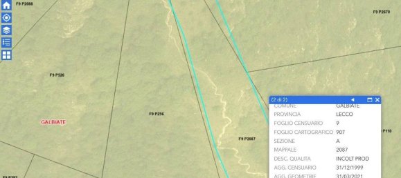 Grundstück in Galbiate, Italy 10490m², Nr. 277050 5