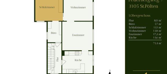 Casa de 5 divisões em St. Polten, Austria N.º 189405 22