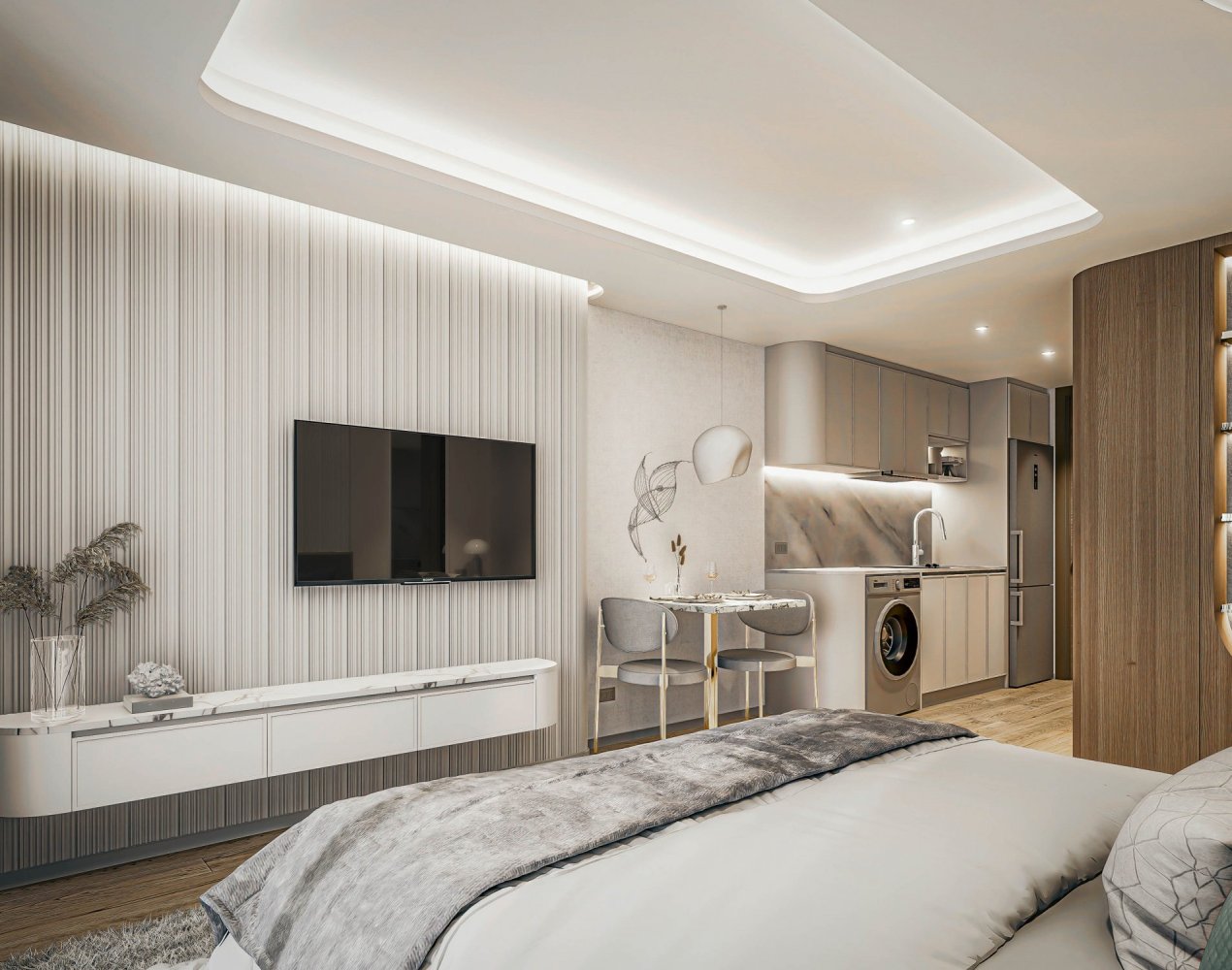 Квартира с 382 спальнями в Паттайя, Таиланд № 60125