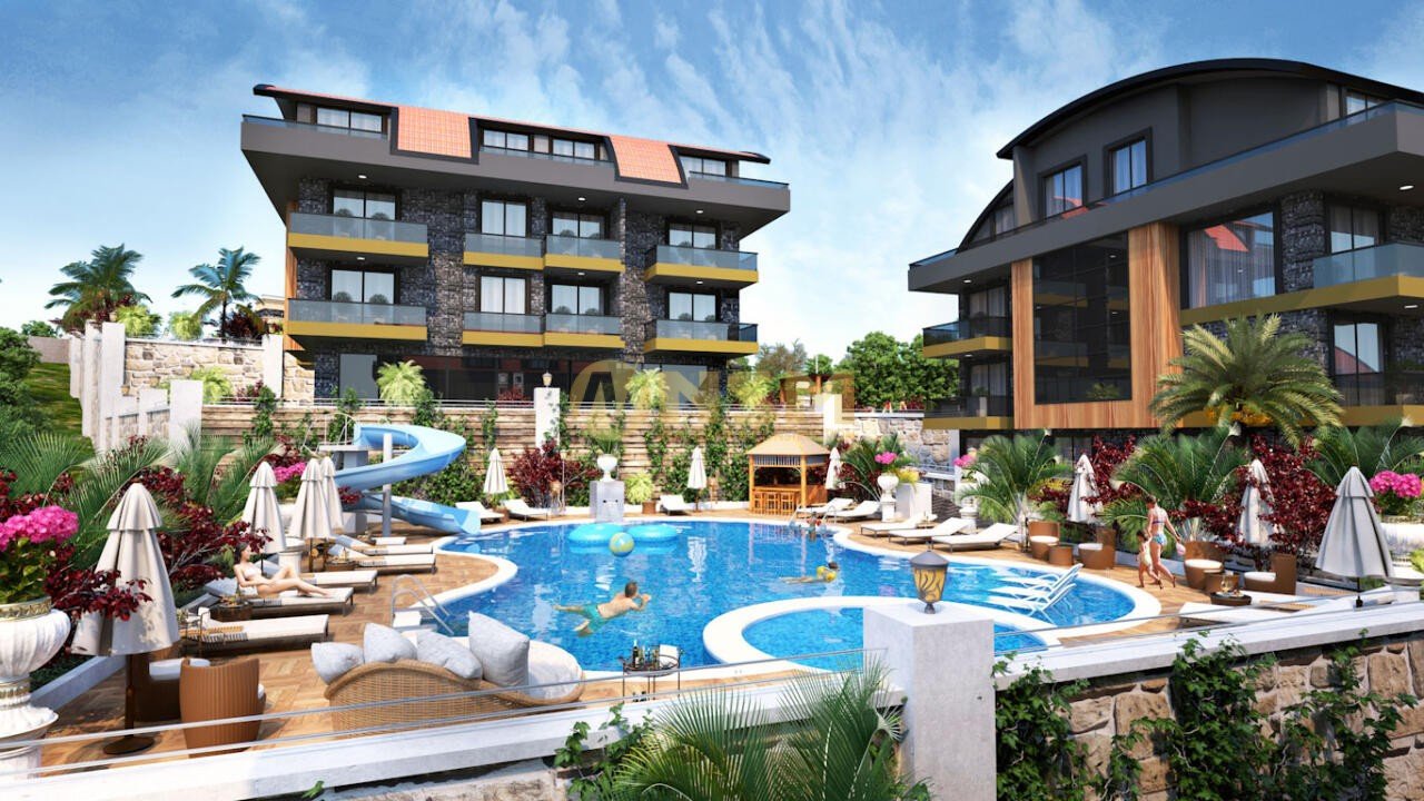 Apartment 2+1 in Alanya, Turkey No. 8464