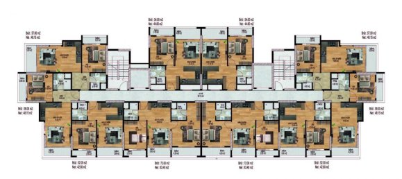 2-Zimmer Wohnung in Mersin, Turkey, Nr. 30397 14