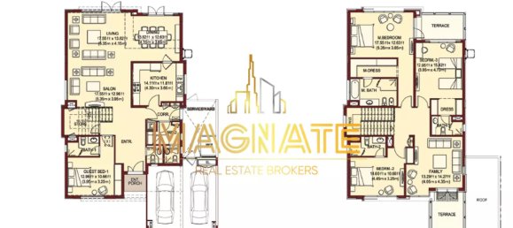 4 bedrooms Villa in Al Barsha, UAE No. 798 9