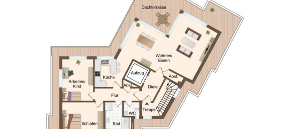 Penthouse de 3 divisões em Steinfurt, Germany N.º 260403 14