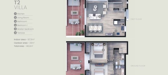 Casa T2 em Albufeira, Portugal N.º 92599 39