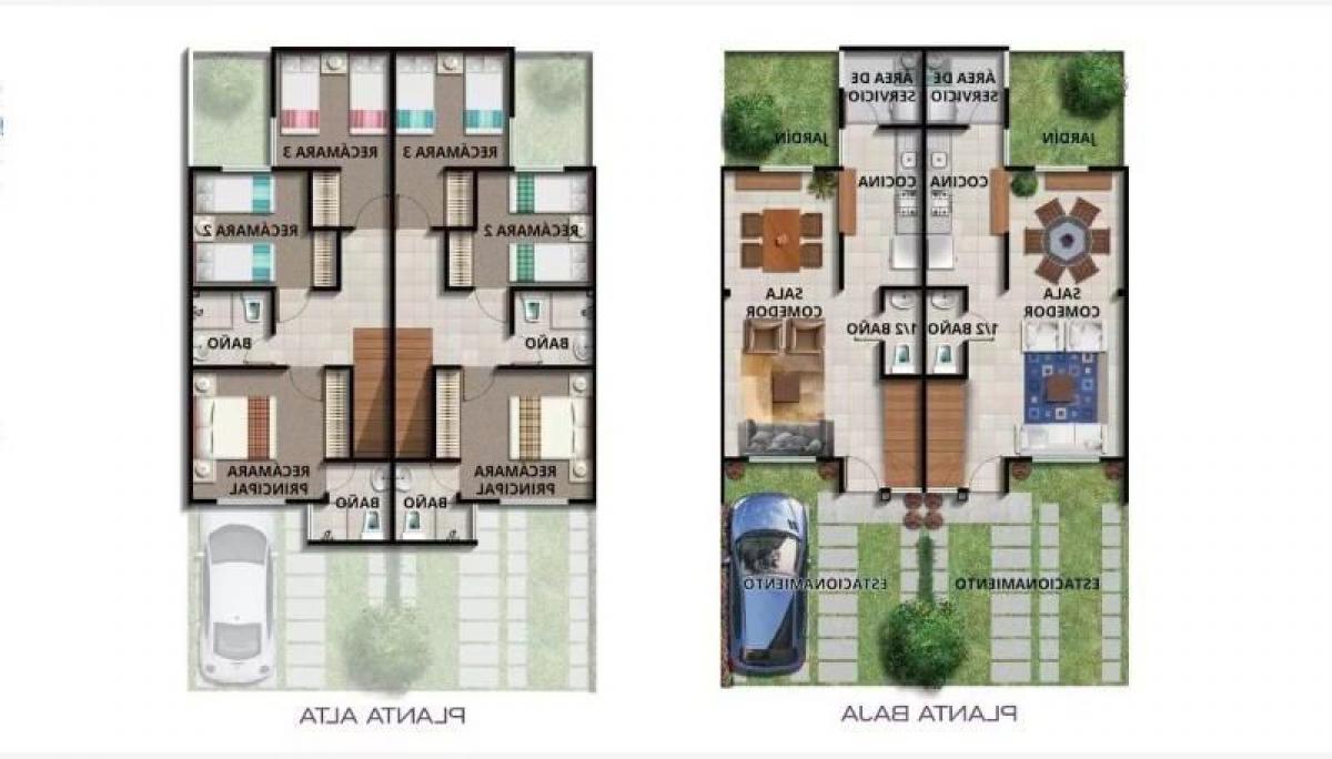 3 bedrooms House in Mexico No. 208738