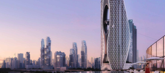 Apartamento de 1 dormitorio en Business Bay, UAE No. 6077 4