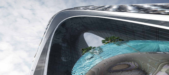 Apartamento de 1 dormitorio en Business Bay, UAE No. 6077 3