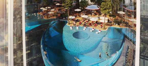 Apartamento de 1 dormitorio en Business Bay, UAE No. 6077 11