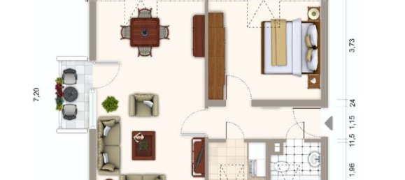 1 bedroom Apartment in Ludwigsburg, Germany No. 82097 8