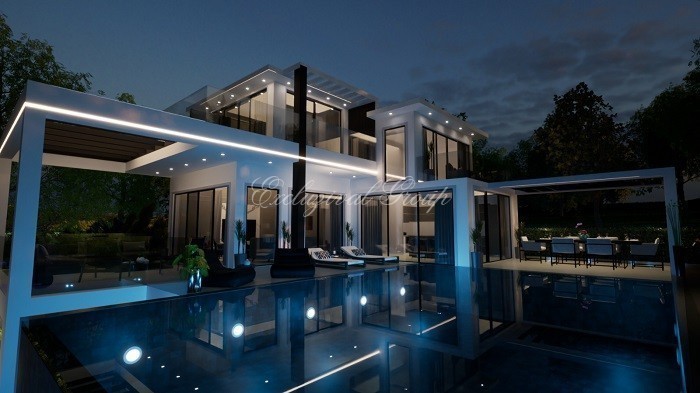 فيلا 4+1 في Fethiye, Turkey رقم 28842