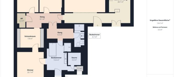 5-Zimmer Wohnung in Geidorf, Austria, Nr. 240058 13