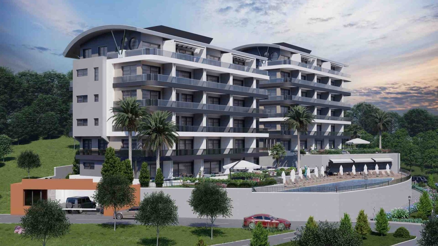 Apartment 2+1 in Alanya, Turkey No. 11167