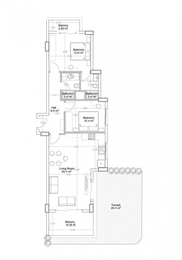 Apartment 2+1 in Yekta Green Life Gazipasa Residence, Gazipasa, Turkey No. 39518 1