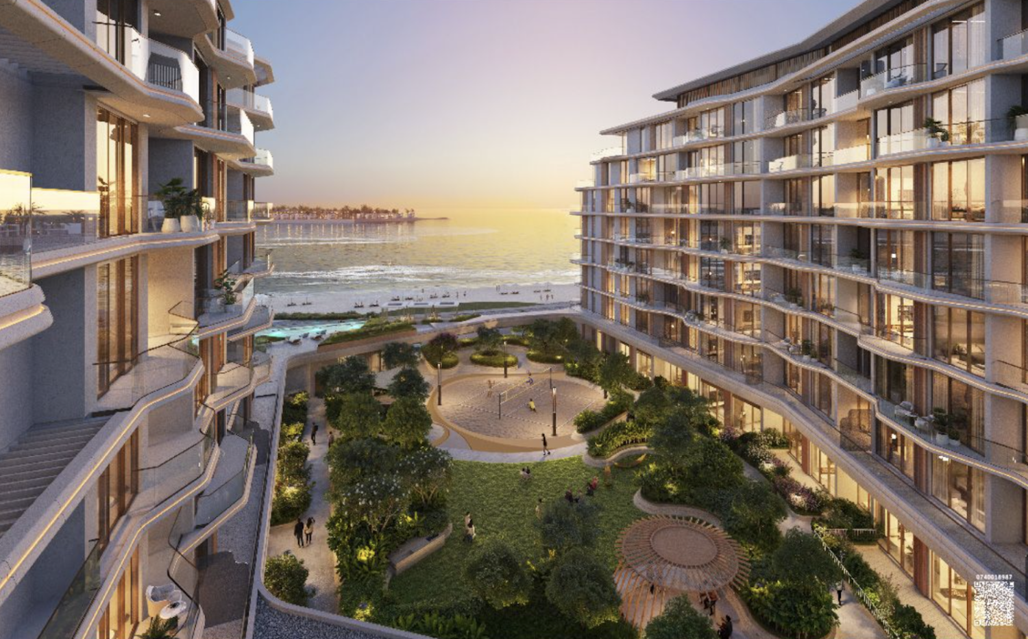 Apartamento de 1 dormitorio en Dubai, UAE No. 55360