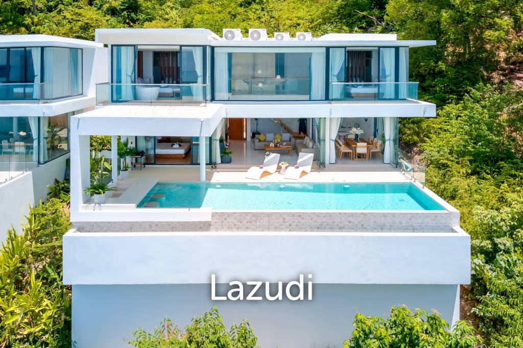 Villa de 4 dormitorios en Ko Samui, Thailand No. 14144