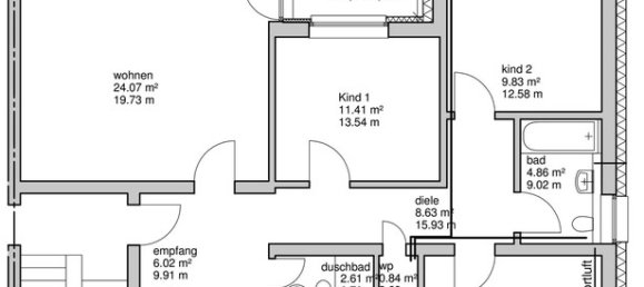 3 غرف نوم شقة في Bonn, Germany رقم 22231 2