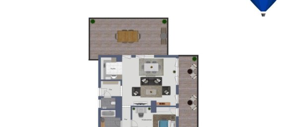 Ático de 3 habitaciónes en Bruck an der Leitha, Austria No. 184133 14