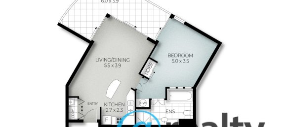 1 غرف نوم شقة في Kingscliff, Australia رقم 242 28