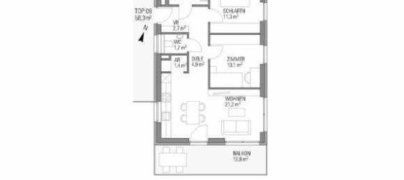 Casa de 3 divisões em Kalsdorf bei Graz, Austria N.º 146684 27