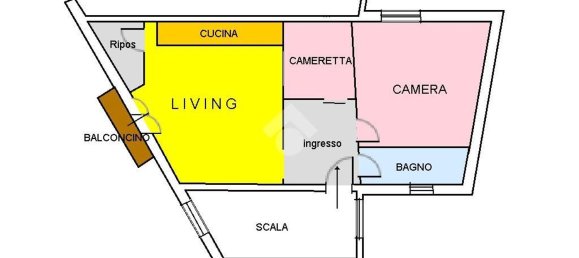 Apartamento T3 em Palermo, Italy N.º 336821 22