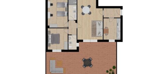 Apartamento de 3 divisões em Castrezzato, Italy N.º 5111 25