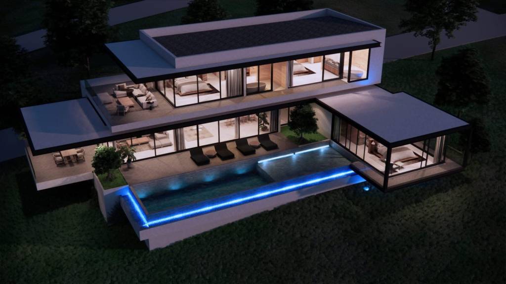 3 غرف نوم فيلا في Ko Samui, Thailand رقم 25384