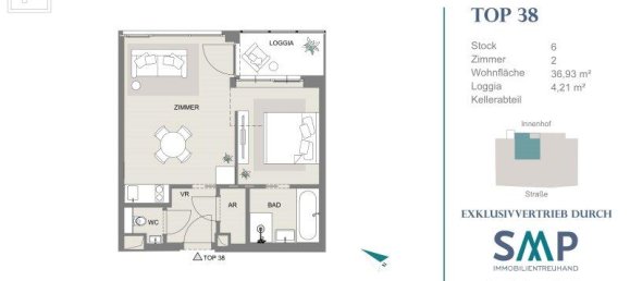 2 rooms Penthouse in Wieden, Austria No. 188081 8