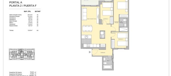 3 غرف نوم شقة في Paterna, Spain رقم 151918 2