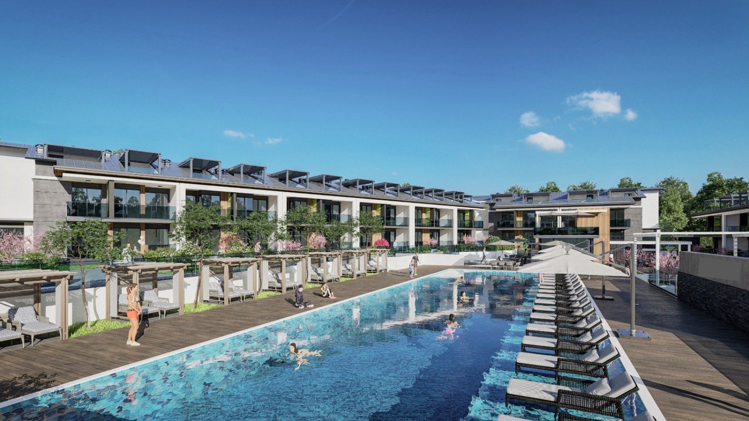 Appartement 2+1 à Side, Turkey No. 2707