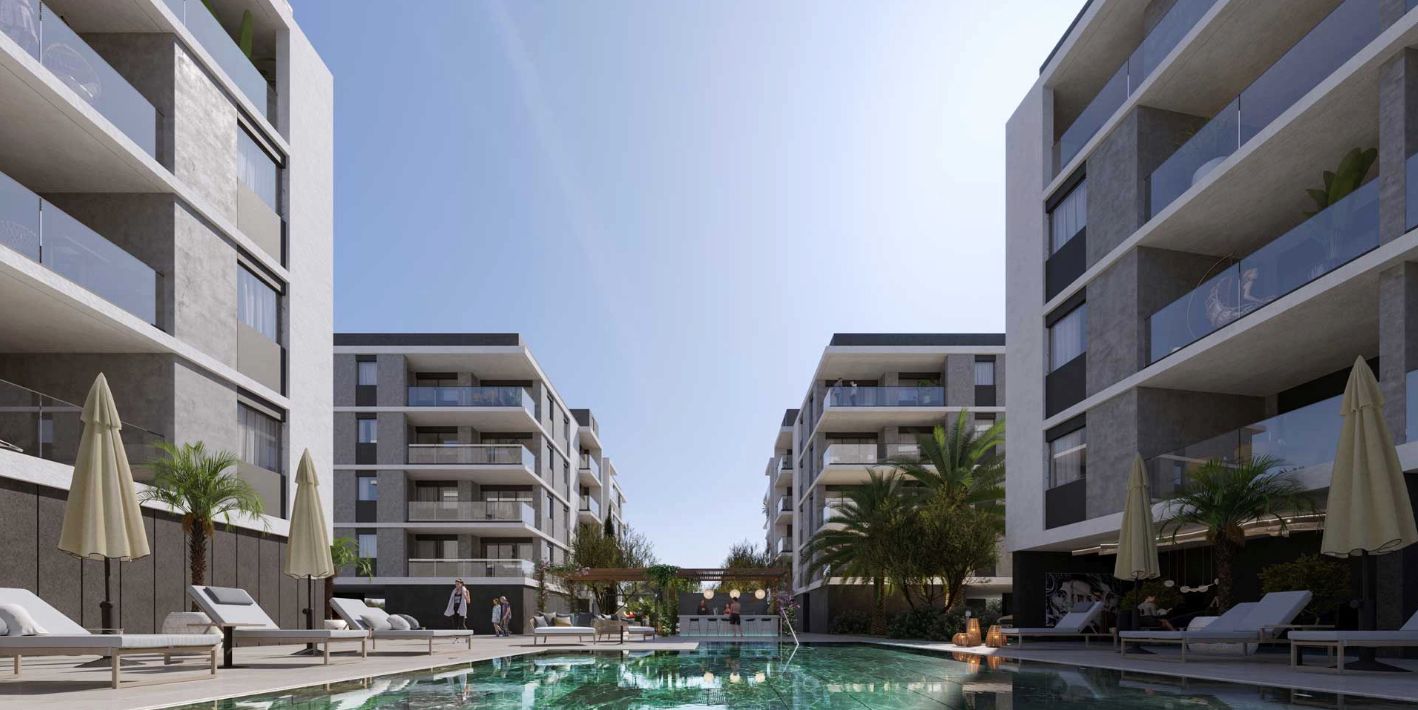 1 غرف نوم شقة في Paphos, Cyprus رقم 24171