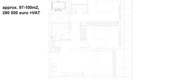 1 غرف نوم شقة في Paphos, Cyprus رقم 24171 3