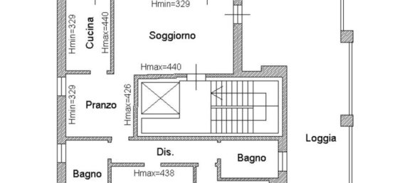 5 rooms Penthouse in Carpi, Italy No. 124882 9