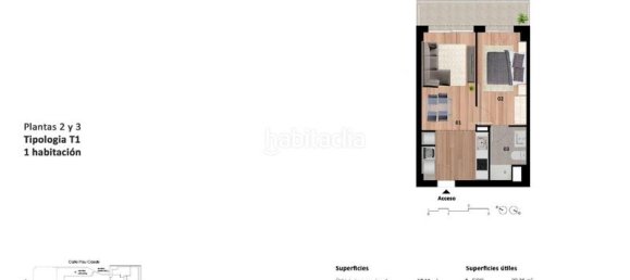 Apartamento T1 em Vallirana, Spain N.º 27616 7