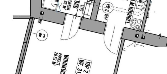 Студия в Оттакринг, Австрия № 197131 10