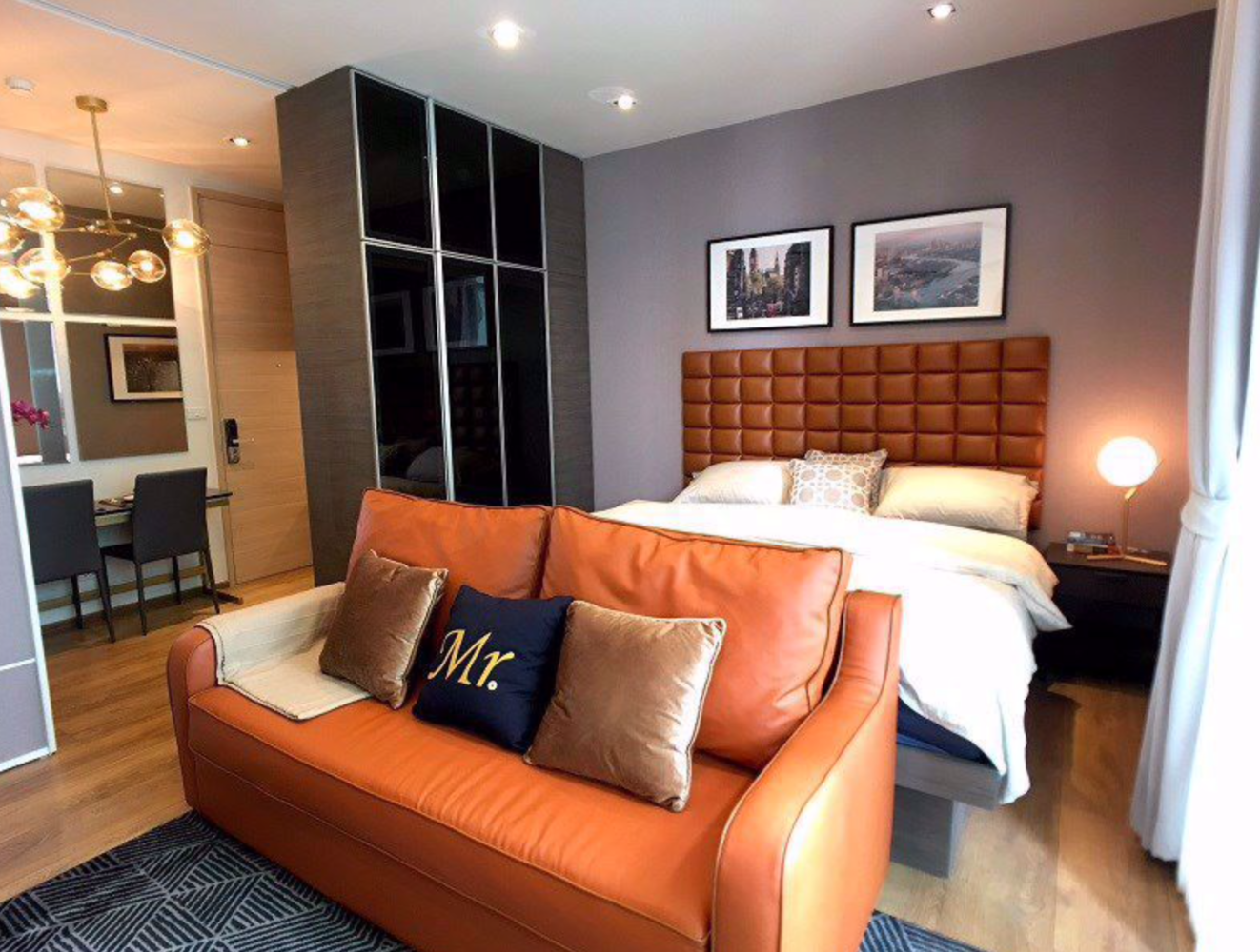 Condominio de 1 dormitorio en Park Origin Phromphong Bangkok, Thailand No. 30088