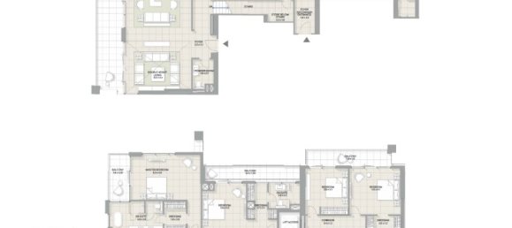 1 Schlafzimmer Wohnung in Bluewaters, UAE, Nr. 121327 7