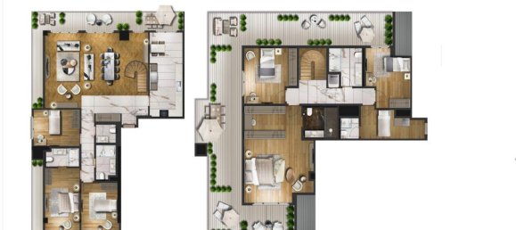 2 rooms Apartment in Istanbul, Turkey No. 21189 6