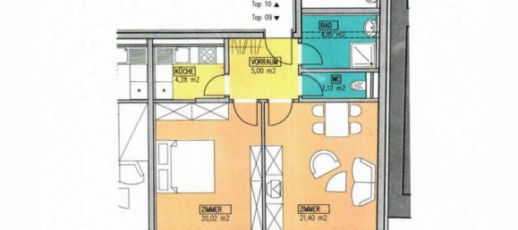 Apartamento de 2 divisões em Innsbruck-Stadt, Austria N.º 130580 13