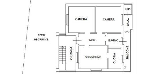 4 rooms House in Verzuolo, Italy No. 41634 38