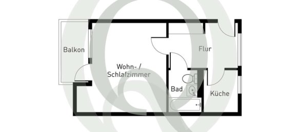 Apartamento de 1 dormitorio en Schoneberg, Germany No. 318877 12