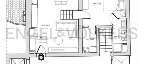 2 rooms Apartment in Bologna, Italy No. 293368 11