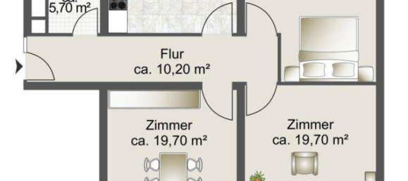 3 rooms Apartment in Rankweil, Austria No. 258118 12