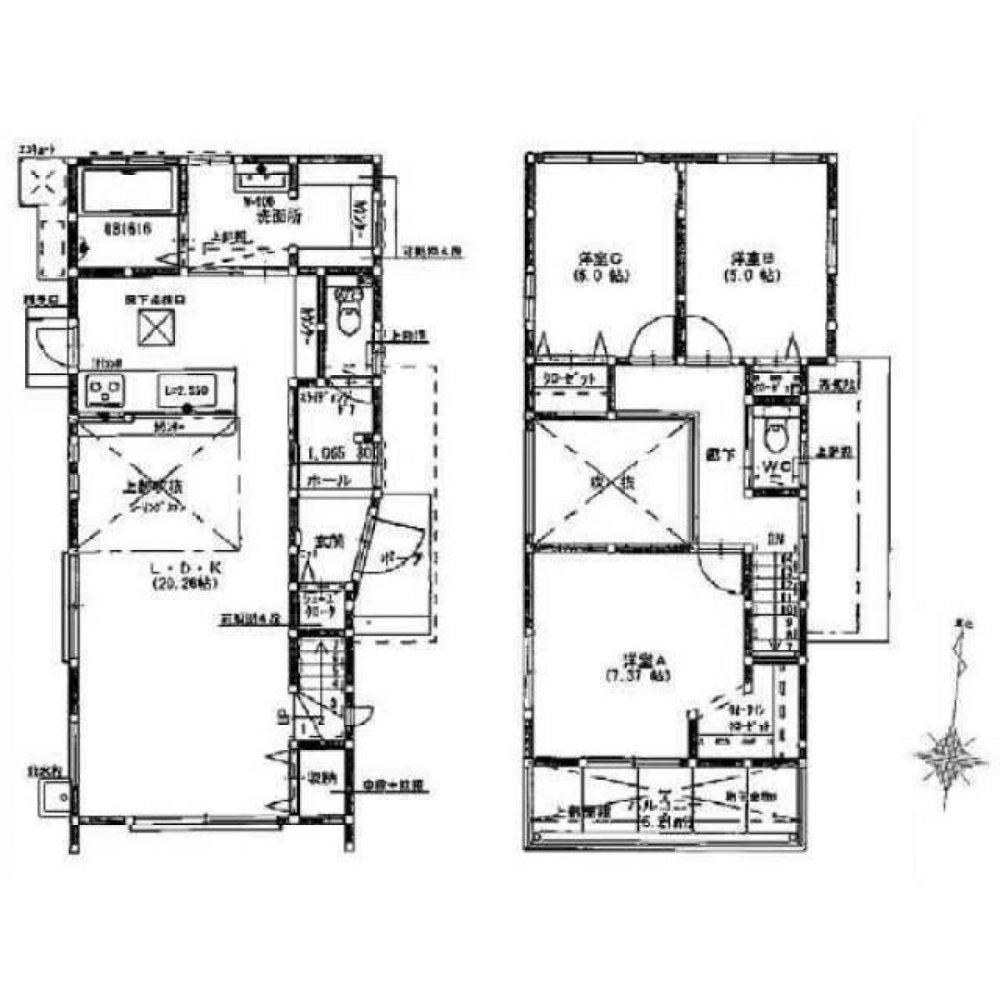 Дом с 3 спальнями в Фукуока, Япония № 1417