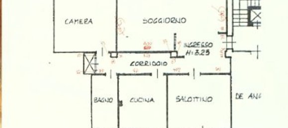 3 rooms Apartment in Parma, Italy No. 20466 15