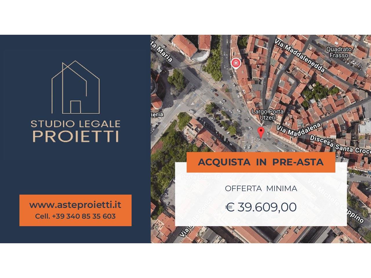 Квартира с 1 спальней в Сассари, Италия № 302255