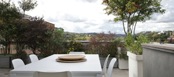 Пентхаус с 4 комнатами в Рим, Италия № 30738 27