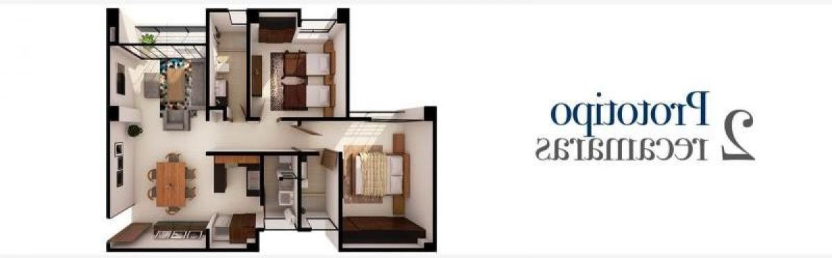 2 bedrooms Apartment in Puebla, Mexico No. 149097