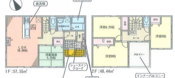 Дом с 4 спальнями в Тотиги, Япония № 7192 2