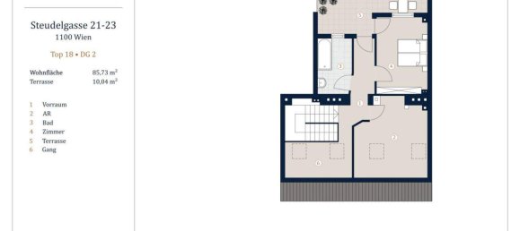 3-Zimmer Doppelhaus in Favoriten, Austria, Nr. 67990 16