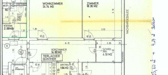 3 rooms Apartment in Klagenfurt am Worthersee, Austria No. 255507 14